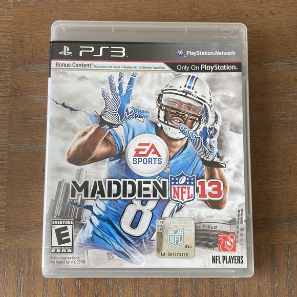 Original "Madden 2013" PlayStation 3 Game - Picture 6 of 6
